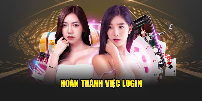 Hoàn thành việc login 